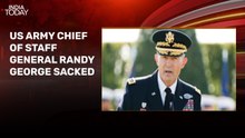US Army Chief Randy George sacked amid Iran war by Pete Hegseth
