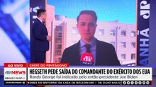Hegseth pede saída imediata do comandante do Exército dos EUA