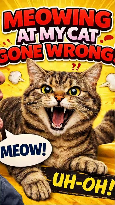 Can You Rage Bait a CAT with Meows… or Regret It？ 😭🐱#cat #catshorts #viral #viralcats #funnycat #fyp