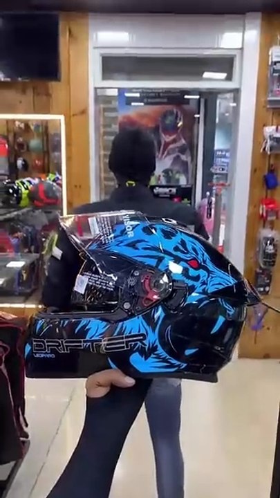 #creative new_ bike _ helmet _ new style wala helmet #shorts 💚💙💚💛💜🏍🏍🔥☄ - RONEX. (360p, h264)