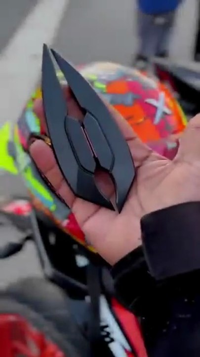 #Creative#Helmet Best Modification😍 #fkrider #helmet #modification #shortsfeed #shorts#bikelover#ytshorts#ktm - FK Rider🔥 (360p, h264)