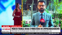 Márcio França deixa Ministério do Empreendedorismo após reunião com Lula