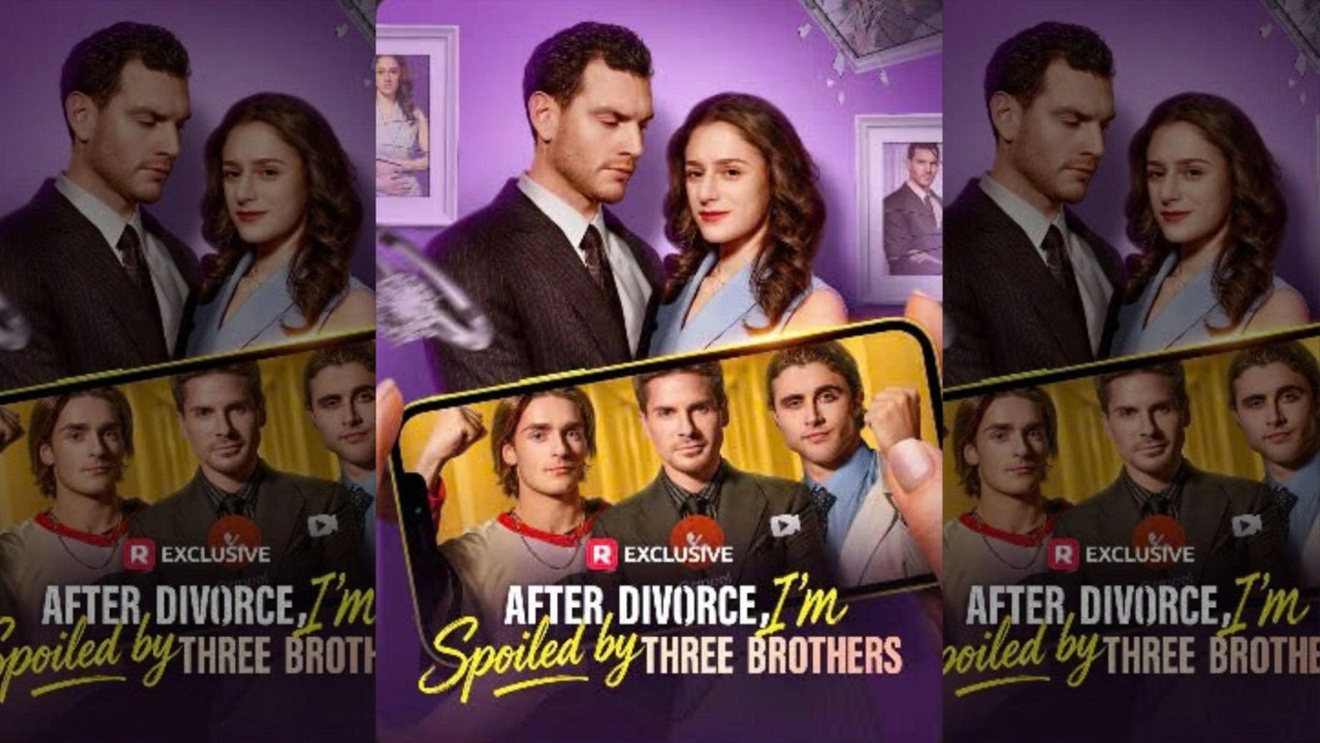 ⁣[#MiniMovie] After Divorce, I'm Spoiled by Three Brothers - Full
