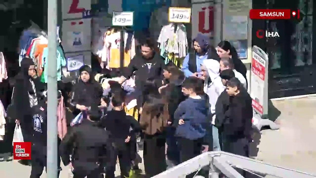 Samsun’da kadınlar arasında tartışma kavgaya dönüştü