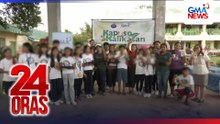 Kapuso ng Kalikasan Project, ikinasa sa bagong Kapuso school building sa Camarines Sur | 24 Oras