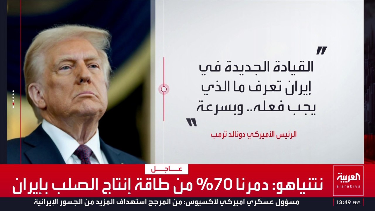 بسبب إغلاق مضيق هرمز.. ترمب يهدد إيران بالعودة إلى العصر الحجري