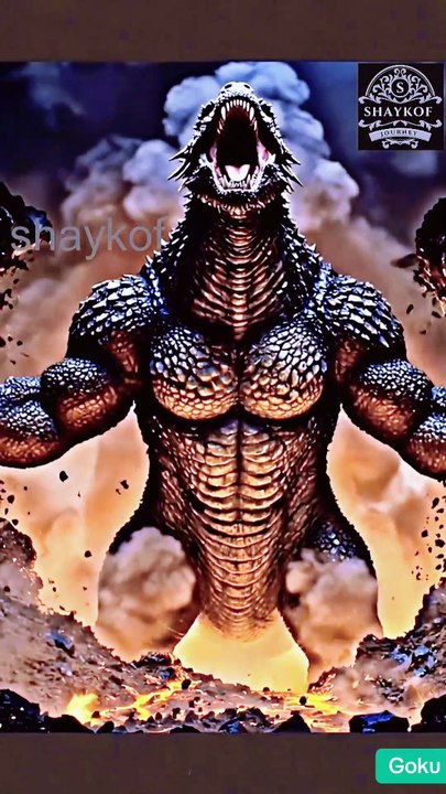 Ancient Monster Awakens in Mountain 😱🔥 | Goku Saves Village in Epic Battle!