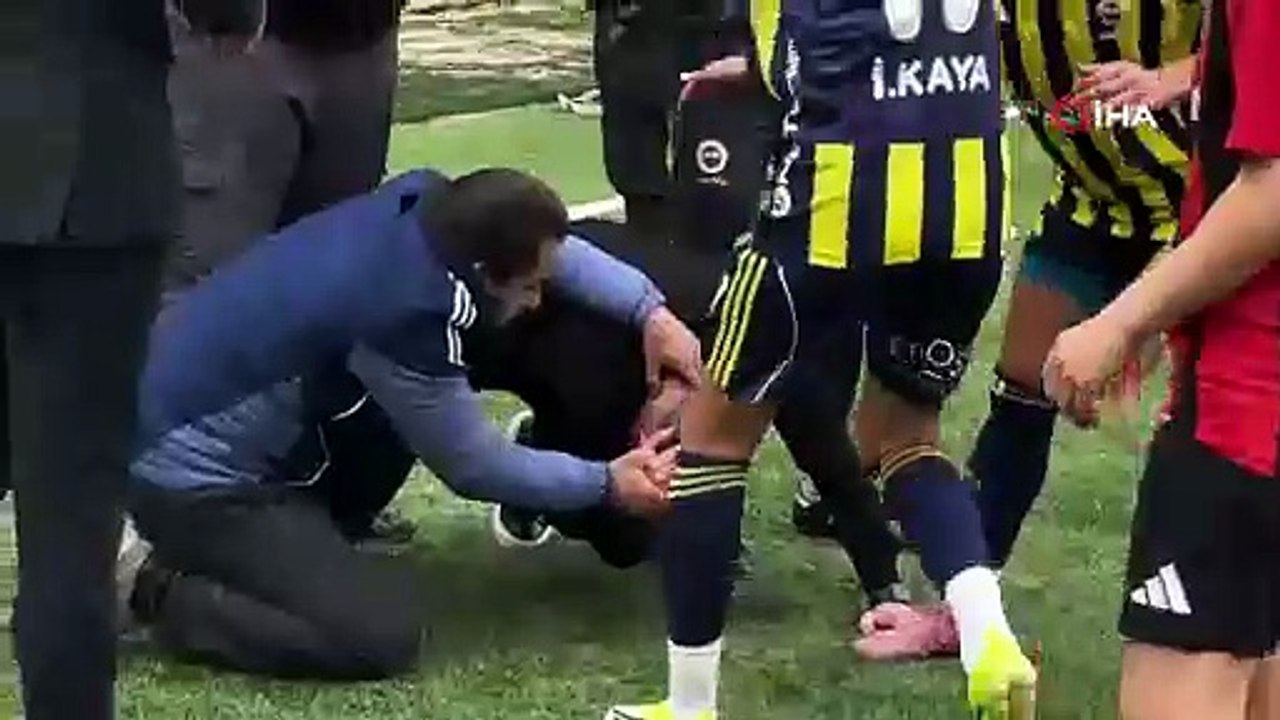 Yüksekova Spor Kulübü - Fenerbahçe gerginlik yaşandı | Ajansspor | IHA