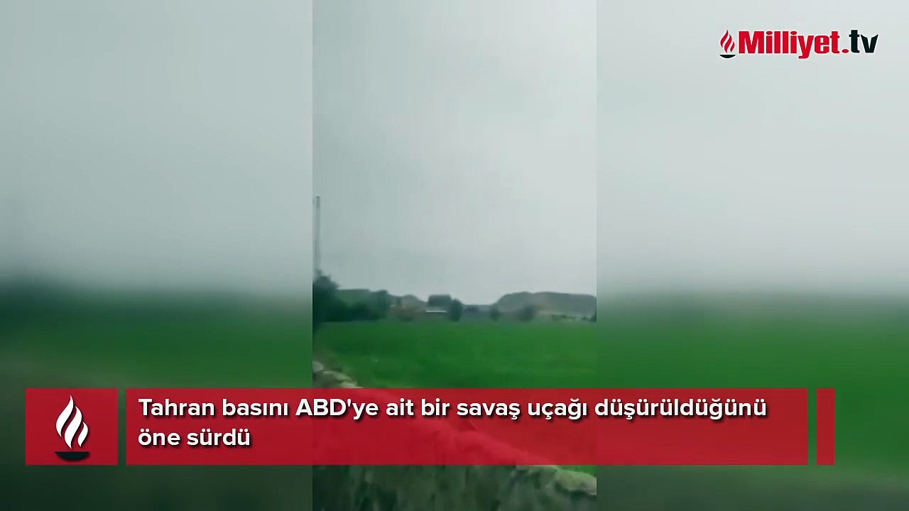 Şok iddia: Savaş uçağı düşürüldü, ABD'li pilot için insan avı! Tahran başına ödül koydu