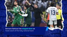 Gattuso steps down as Italy head coach