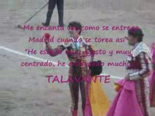 Declaraciones Talavante 3ª Aniversario