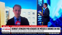 Kuwait é atingido por ataques de mísseis e drones do Irã