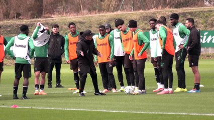 Les Verts lancent leur sprint final face &agrave; Nancy