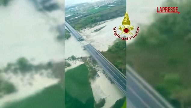 Maltempo Centro-Sud, crollo ponte Trigno: indagini su transenne e sicurezza