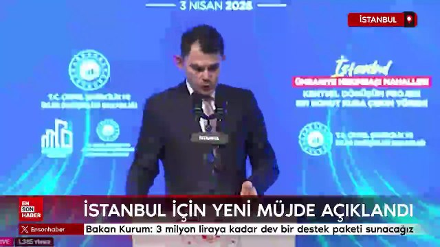 Bakan Murat Kurum, kentsel dönüşümde yeni finansman müjdesi verdi
