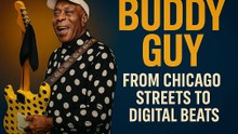 🎸 Buddy Guy Style | Chicago Streets to Digital Beats | Rock Blues Chicago Electric Guitar Vibes