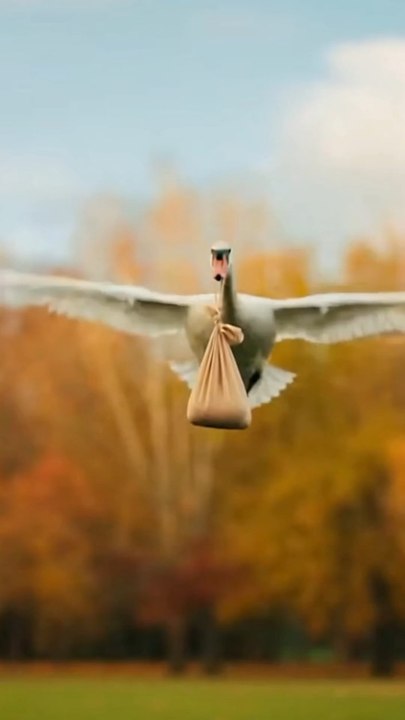 Livraison express… sans adresse 🦢