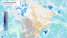 Sexta-feira, 3 de abril: previsão de chuva, nebulosidade e vento