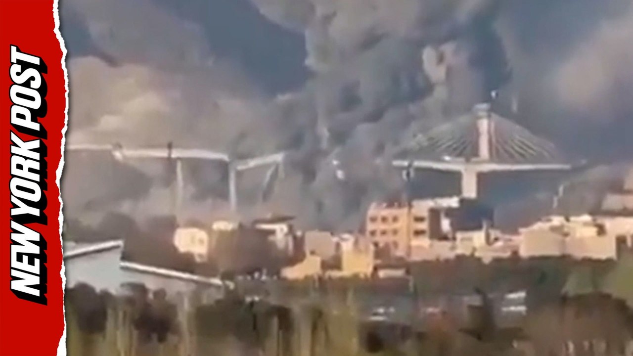 Iran's tallest bridge destroyed in US-Israeli airstrikes
