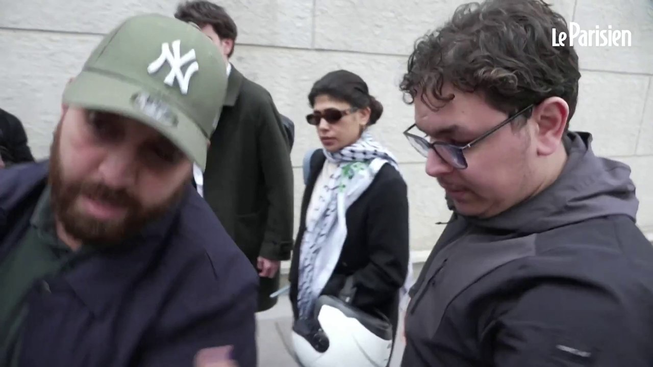 Rima Hassan sort de son audition devant la police judiciaire