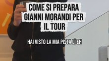 Come si prepara Gianni Morandi per il tour