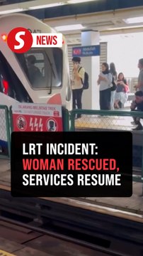 Kelana Jaya LRT line service restored after earlier track incident