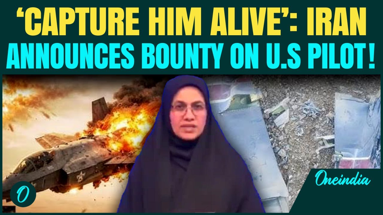 Iran BREAKING: Iran’s BIG Bounty on CAPTURED US Pilot- Trump FUMES After Iran FLAUNTS F-35 Shootdown