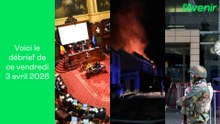 Le Récap' du vendredi 3 avril 2026