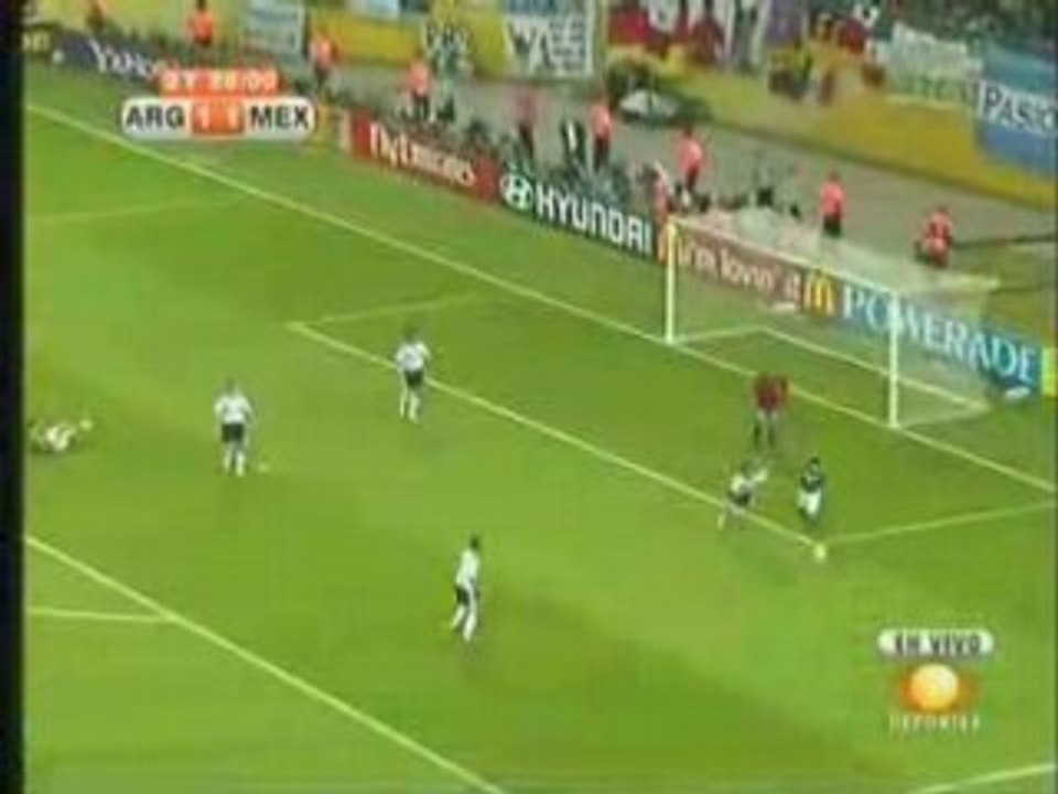 México Vs Argentina Mundial 2006