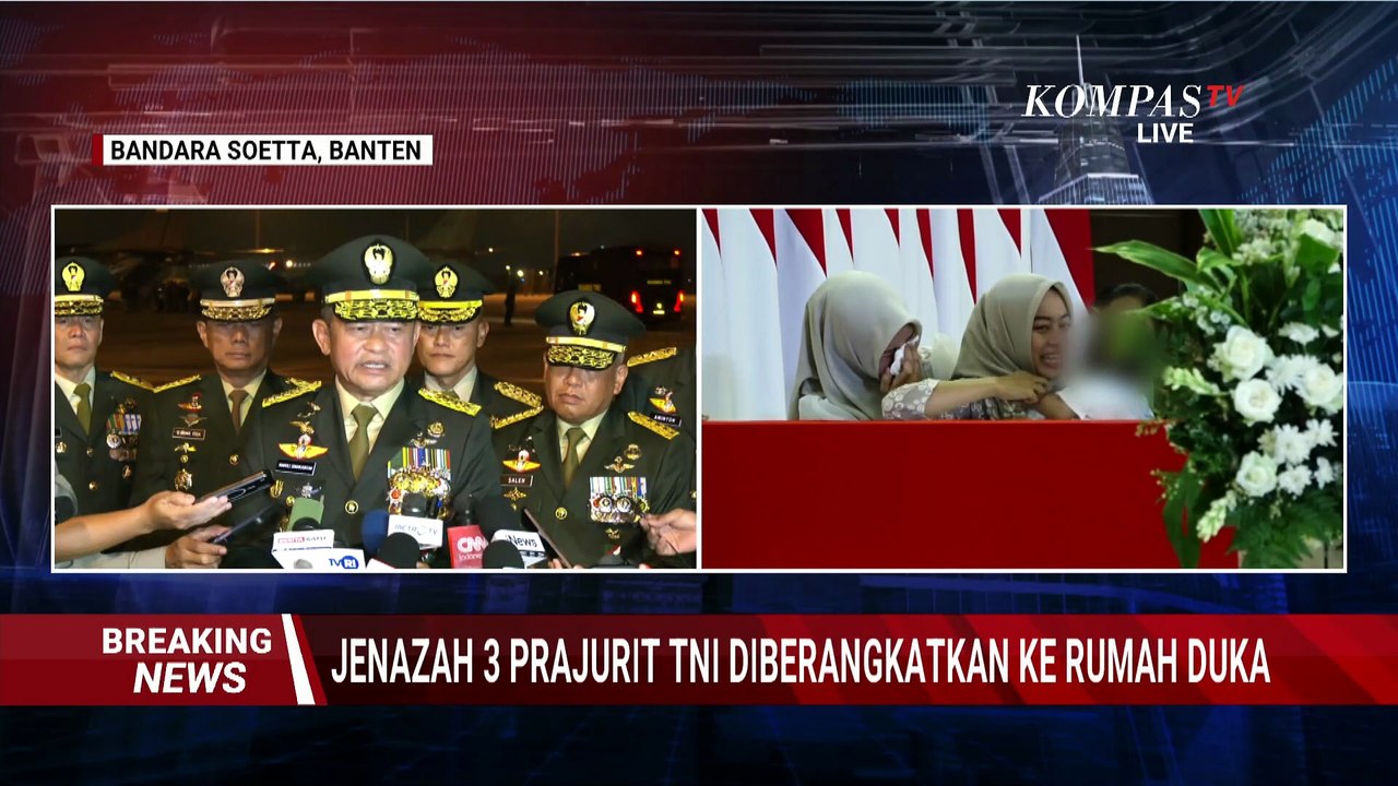 [FULL]Kepala Staff TNI AD Sebut 3 Prajurit TNI Gugur di Lebanon Merupakan Putra Terbaik dan Terpilih