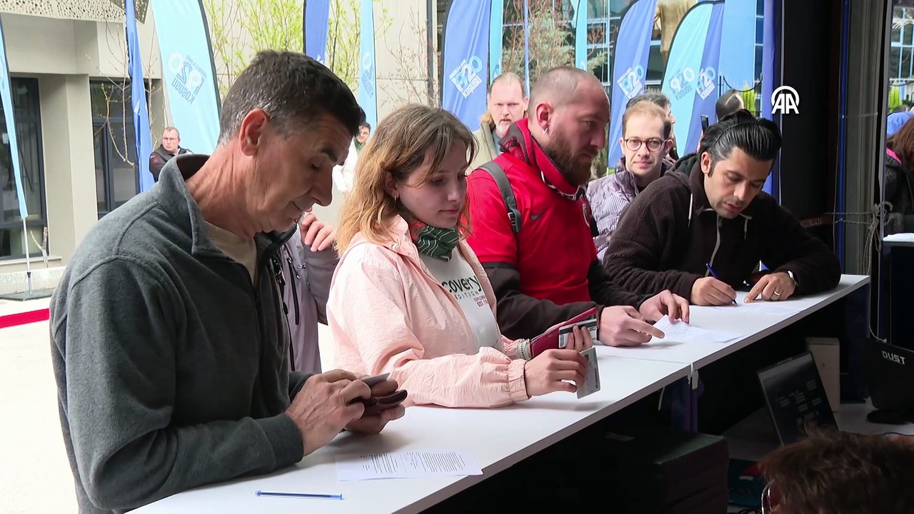 "1920 Koşusu" için kit dağıtımı başladı | Ajansspor | AA