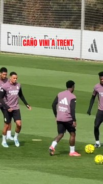 Los momentos más top del entrenamiento del Real Madrid