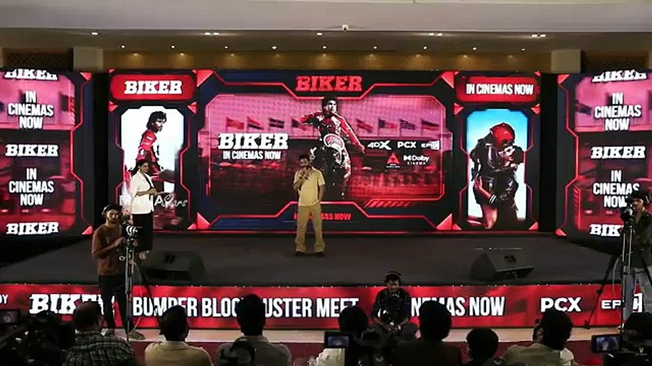 Director Sampath Nandi Speech @ Biker Movie Success Meet
