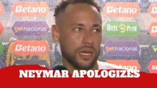 Neymar apologizes after controversial comment about referee sparks backlash