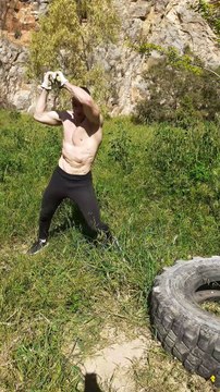 Exercices en plein air pour Major Gérald
