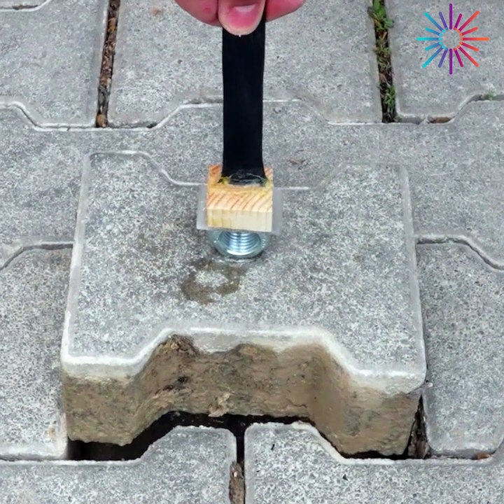 Quick and simple stone paving extraction