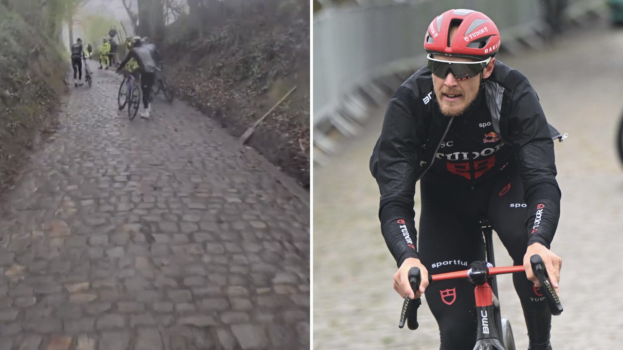 Tour des Flandres 2026 - Caméra embarquée avec Matteo Trentin lors de sa reconnaissance du parcours