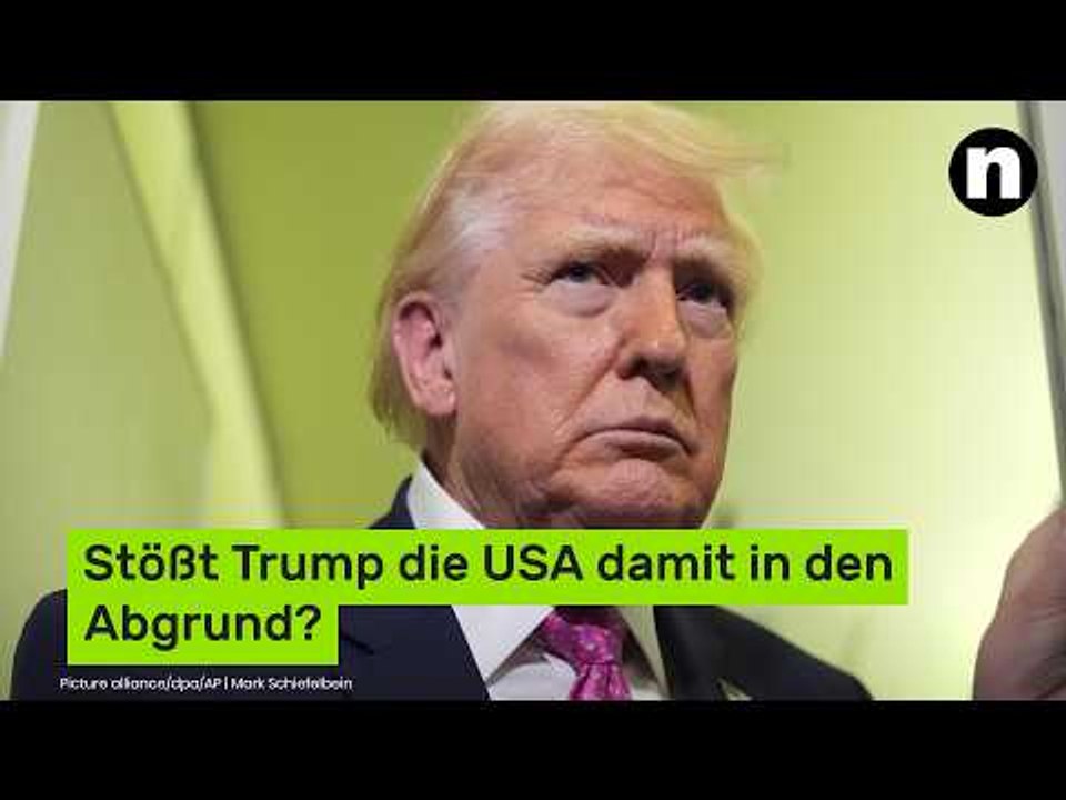 Stößt Trump die USA damit in den Abgrund?