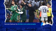 Gattuso también deja la selección italiana