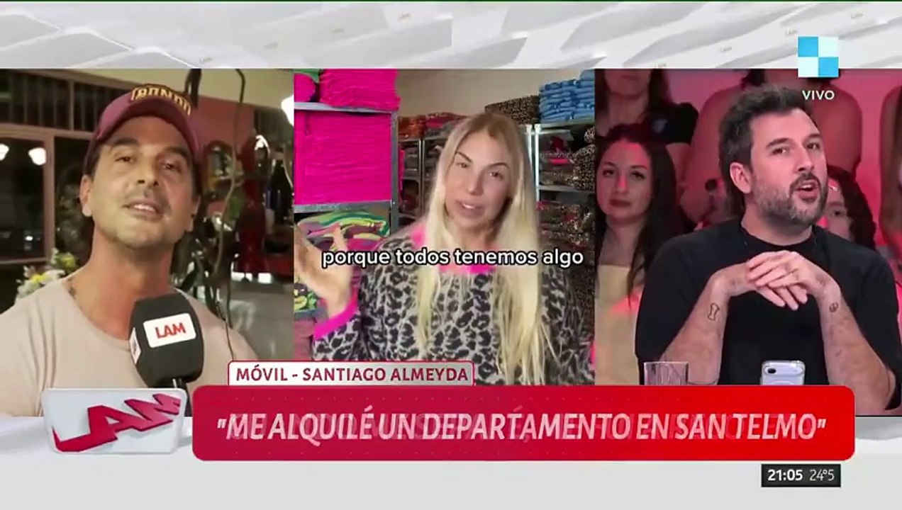 Santiago Almeyda sobre cómo conoció a Florencia Peña - LAM