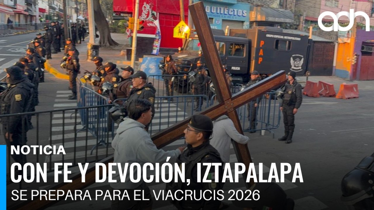 Con fe y devoción, Iztapalapa se prepara para la representación del viacrucis 2026