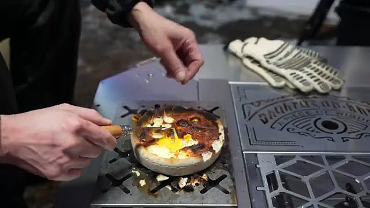 Camping in a 70cm Snowstorm | Kia PV5 Camper Van