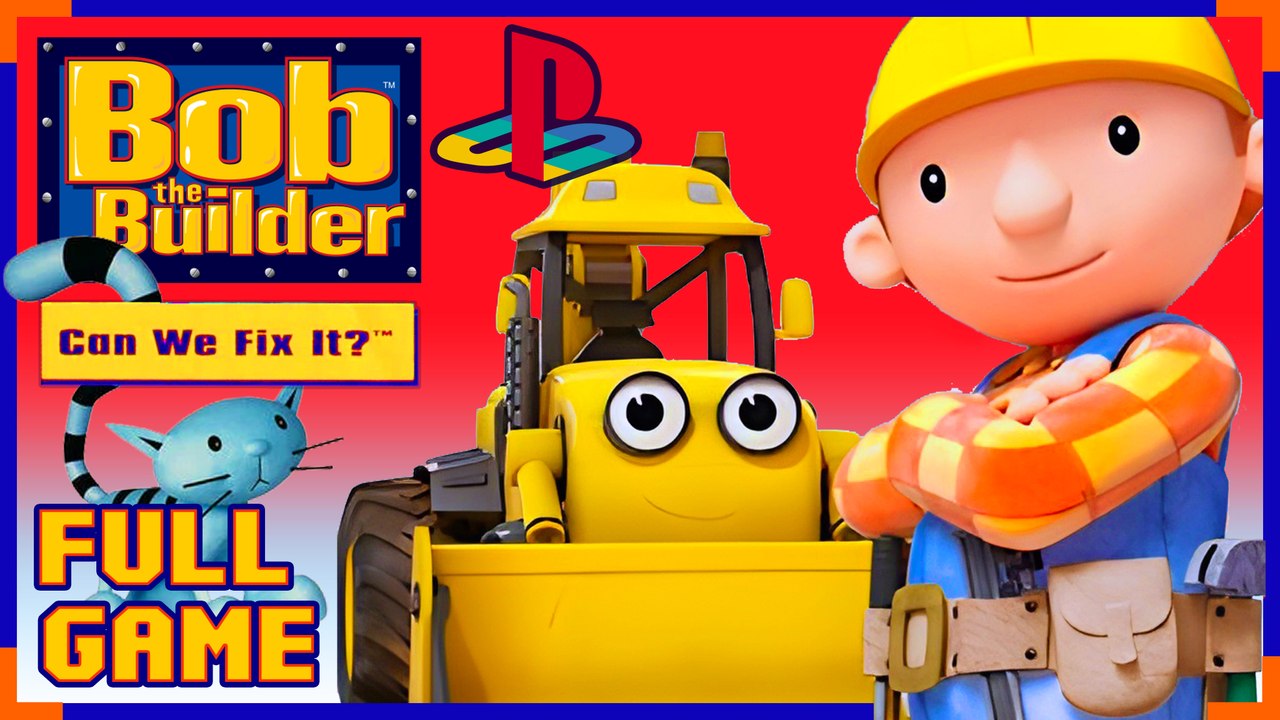 Bob the Builder: Can We Fix It? Walkthrough FULL GAME (PS1)