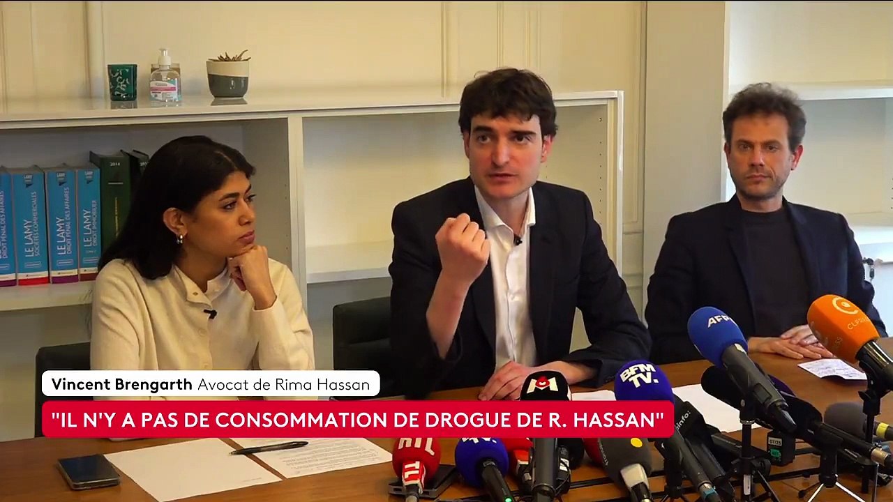 Rima Hassan en conférence de presse après ses gardes à vue