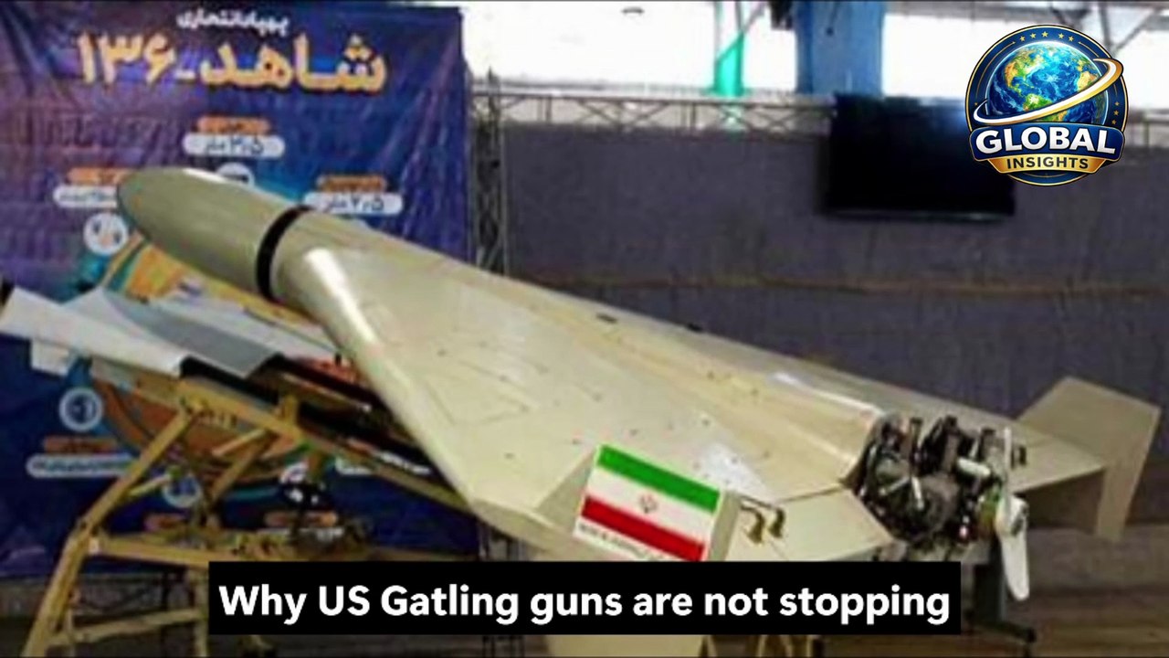 Why US Guns not Stopping SHAHED DRONES !