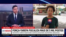 Preço dos combustíveis: força-tarefa fiscaliza mais de cinco mil postos | TEMPO REAL