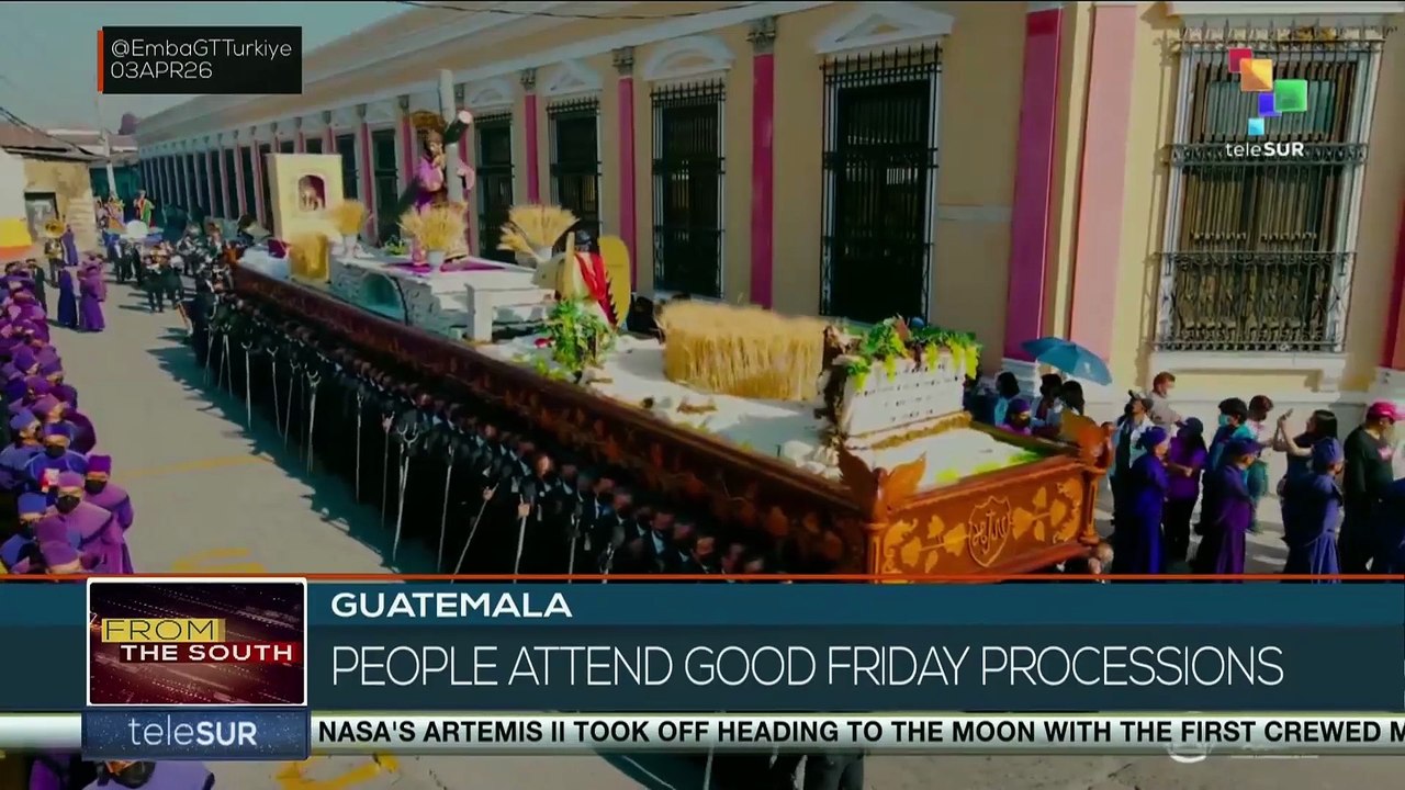 Guatemala attend Good Friday processions