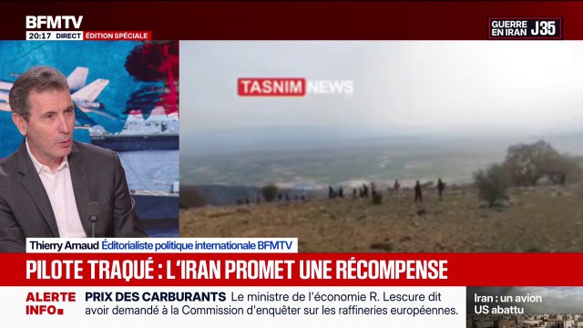 Avion américain abattu en Iran: un pilote est recherché dans la région du Khouzistan