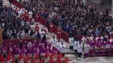 Pope Leo presides over 'Passion of the Lord' service on Good Friday