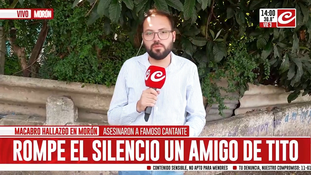 Macabro hallazgo en Morón: asesinaron a famoso cantante